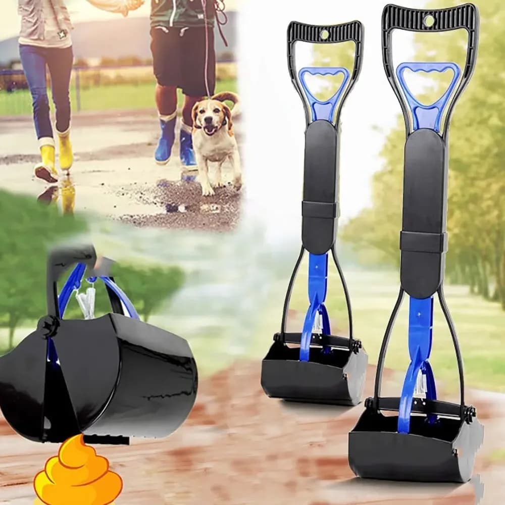 Cat Poop Scoop Clean Waste Cleaning Tools Pet Supplies Cleaner Pooper Scooper Pet Dog Long Handle Pet Pooper Scooper Dog - 2
