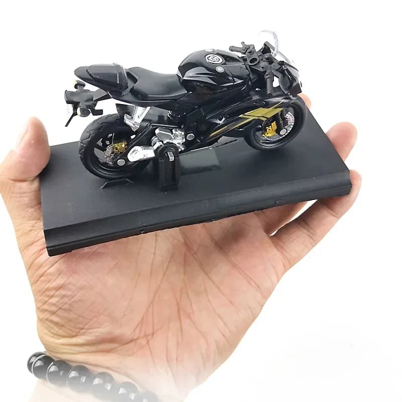 1:18 Ninja hx816 H2R Diecast Motorcycle Model Workable Shork-Absorber Toy For Children Gifts Toy Decoration - 5