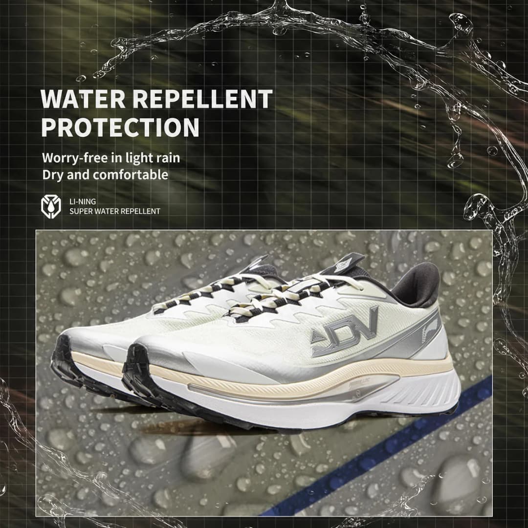 Li-Ning Men's BEN XIAO Trail Running Shoes LN DWR Water Repellent Breathable Support Stable LiNing Mountain Sports Shoes ARNV015 - 3