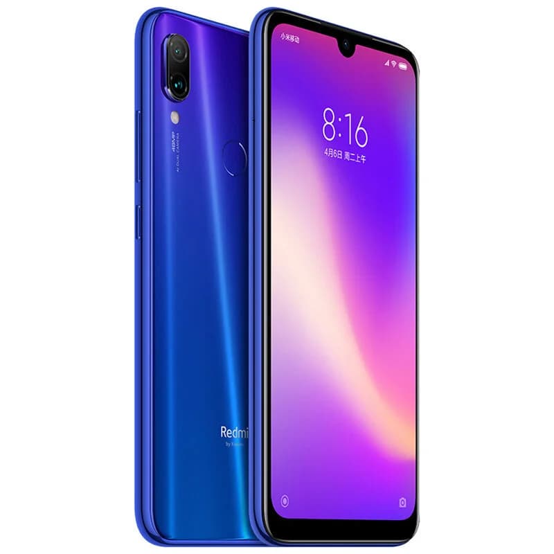 هاتف Xiaomi Redmi Note 7 PRO الأصلي 6 جيجابايت رام 128 جيجابايت ذاكرة مع معالج Snapdragon 660AIE ونظام أندرويد وكاميرا خلفية 48 ميجابكسل + 5 ميجابكسل - 2