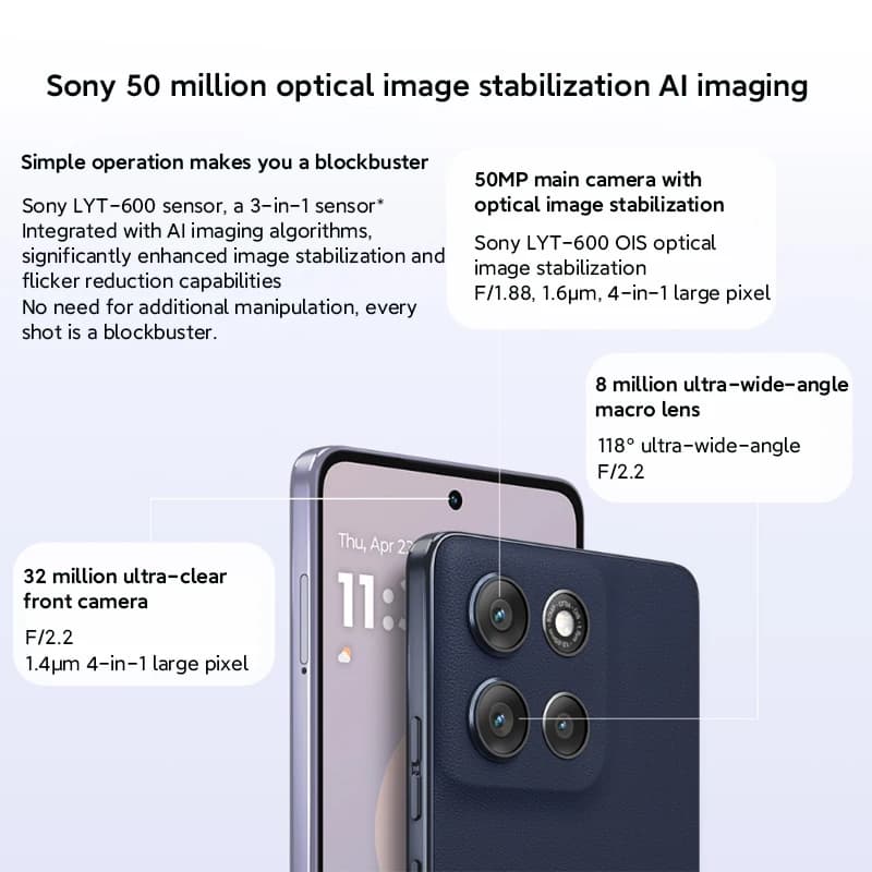 هاتف Motorola Moto G100 Pro الذكي بشريحة Dimensity 7300 وذاكرة عالمية 6.7 بوصة وشاشة pOLED بدقة 1.5K ومعدل تحديث 120 هرتز وكاميرا 50 ميجابكسل بتقنية الذكاء الاصطناعي وبطارية 6720 مللي أمبير في الساعة - 5