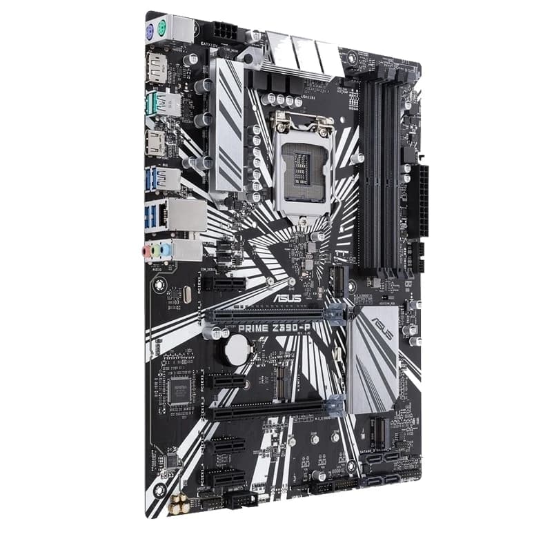لوحة أم ASUS PRIME Z390-P تدعم معالجات الجيل الثامن والتاسع LGA 1151 DDR4 - 6