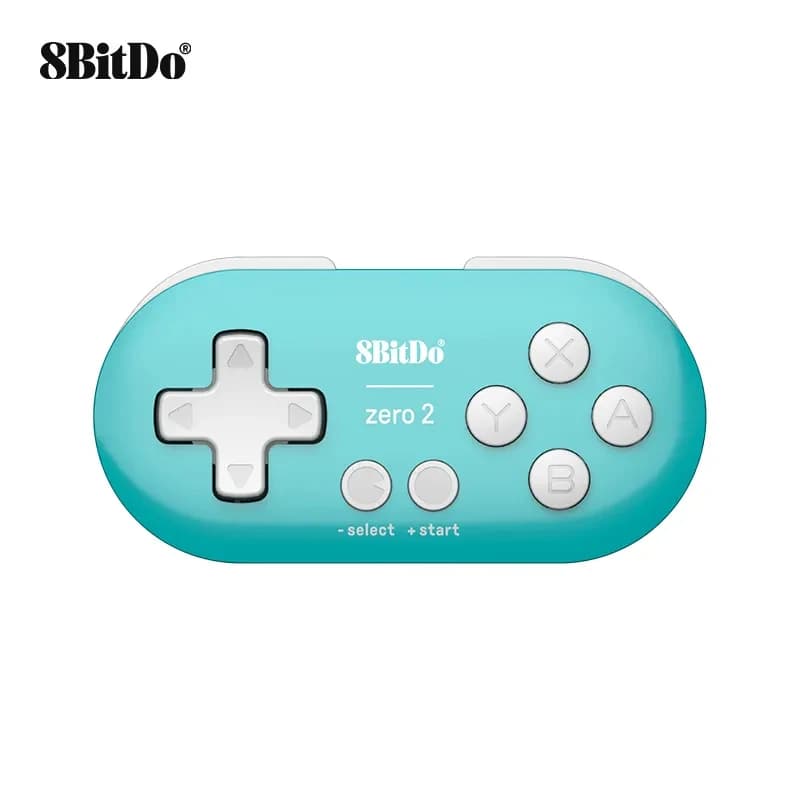 8BitDo Zero 2 وحدة تحكم صغيرة بلوتوث جيمباد متوافقة مع نينتندو سويتش بي سي ويندوز أندرويد ماك أو إس - 2