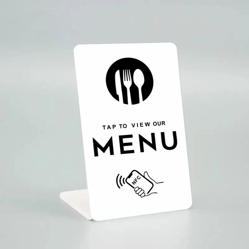 NFC Standard PVC Card  for Online Menu Quick Link to Menu - 6