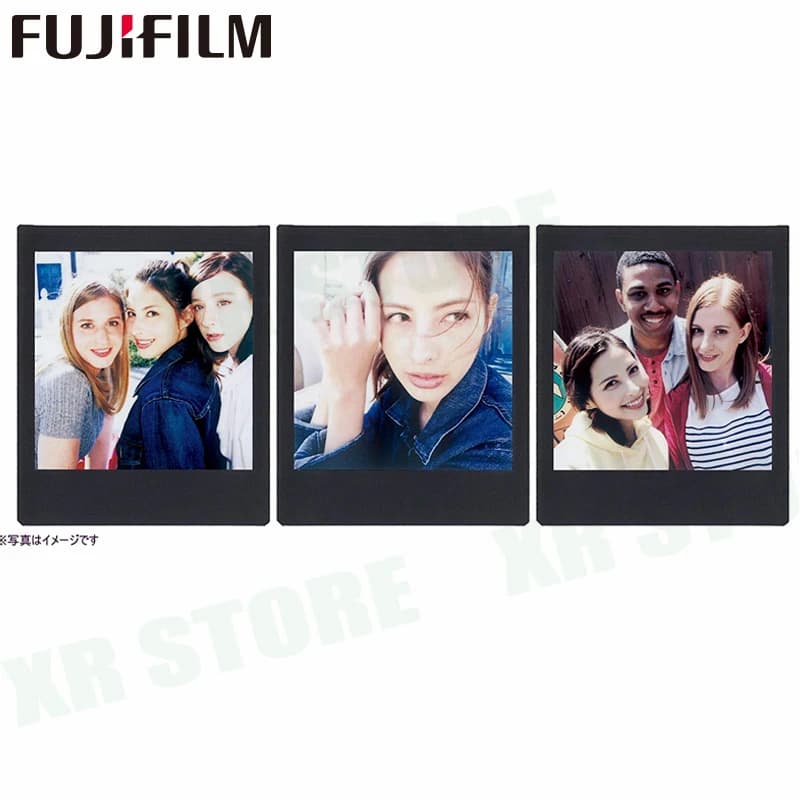 ورق تصوير فوجيفيلم إنستاكس ميني سكوير بحواف بيضاء/سوداء، 10-100 ورقة، متوافق مع كاميرات Instax SQ10 و SQ6 و SQ20 وطابعة SP-3 - 3