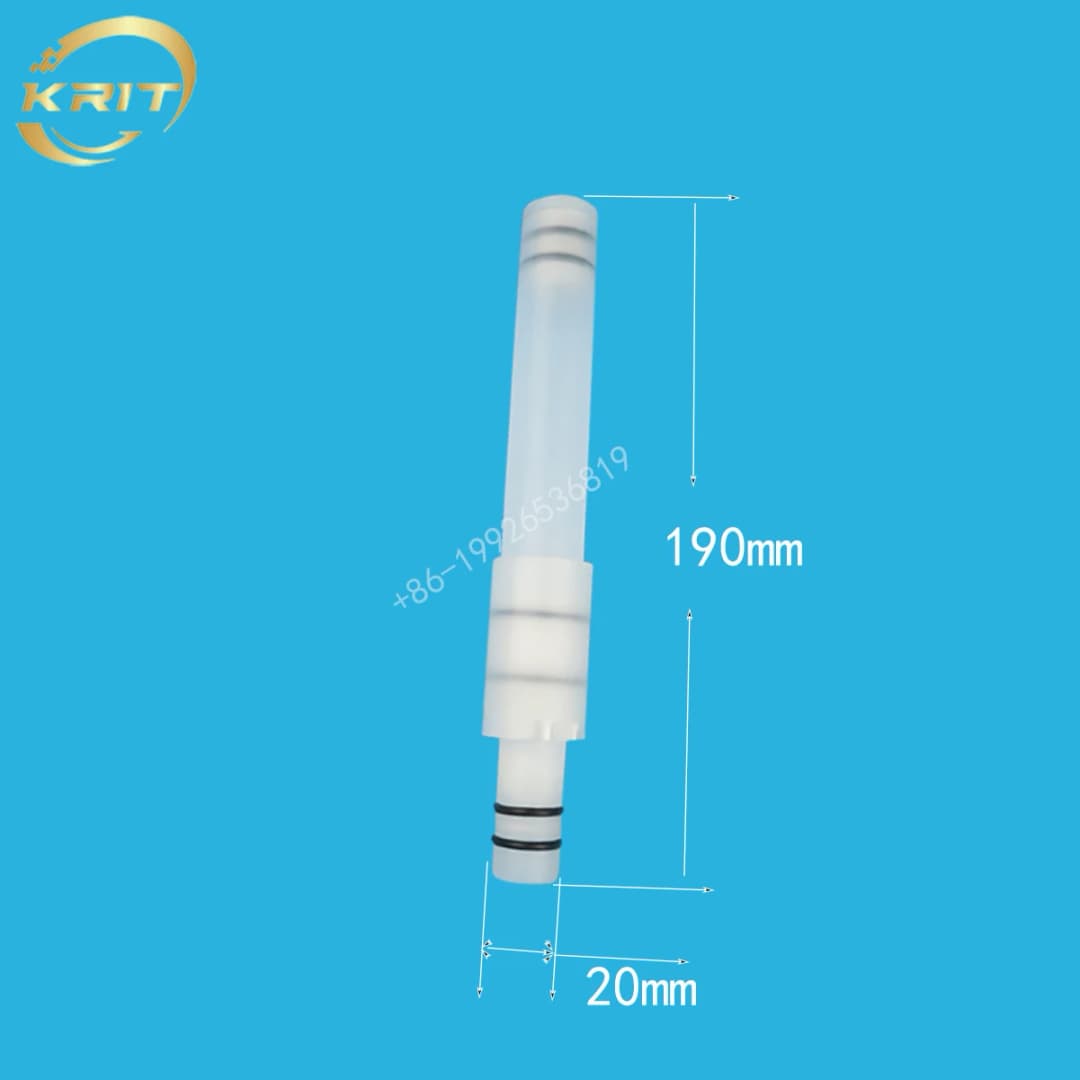 قطر 20 ملم YKF VEVOR قطع صانعة الآيس كريم 2 قطعة أنابيب هواء منفوخة أنابيب استبدال اسطوانة قضيب توسيع تركيبات أصلية - 2