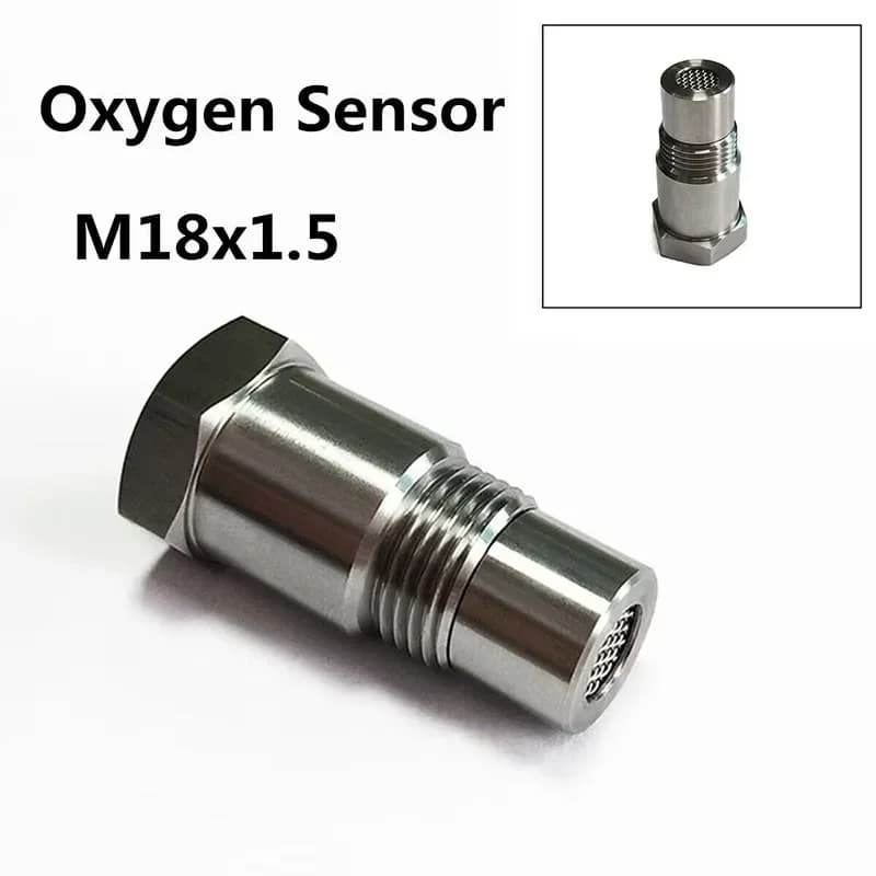 محول مستشعر الأكسجين للأداء على الطرق الوعرة M18X1.5، إصلاح مستشعر O2 لمحفز CSV، إكسسوارات سيارات للأداء - 5