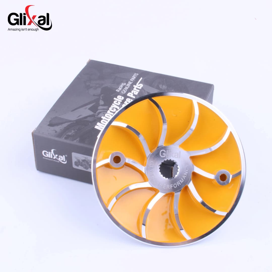 مروحة متغير خفيفة الوزن لسباقات GY6 125 و150cc من Glixal لمحركات 152QMI و157QMJ لدراجات السكوتر والموتوسيكلات الرباعية والمركبات الرباعية - 3