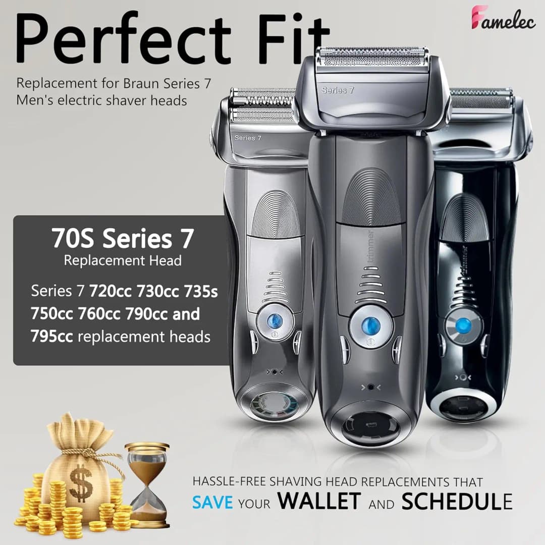 رأس شفرة استبدال 70S # 7 لطرازات 720، 720s-3، 720s-4، 720s-5، 720، 730، 9565، 9566، 9781، 9782، 790cc-4، 79 - 3