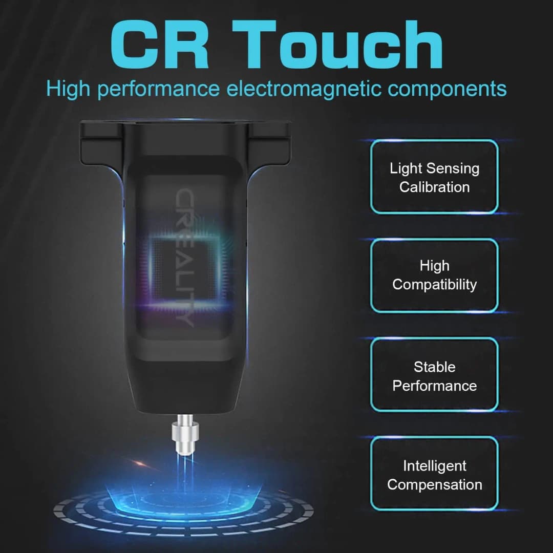 طقم تسوية السرير التلقائي لطابعة كرياليتي إيندر 3، مستشعر CR تاتش، لطابعات إيندر-3 V2/إيندر-3 برو/إيندر 5/CR10 طقم تسوية تلقائي 32 بت - 4