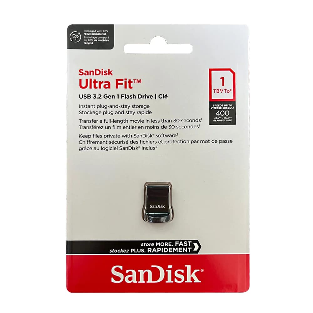 سان ديسك ألترا فيت CZ430 128 جيجا 256 جيجا 512 جيجا USB3.2 فلاش درايف سرعة قراءة حتى 400 ميجابايت/ثانية ميني بين درايف 64 جيجا 32 جيجا 130 ميجابايت/ثانية USB ستيك - 6