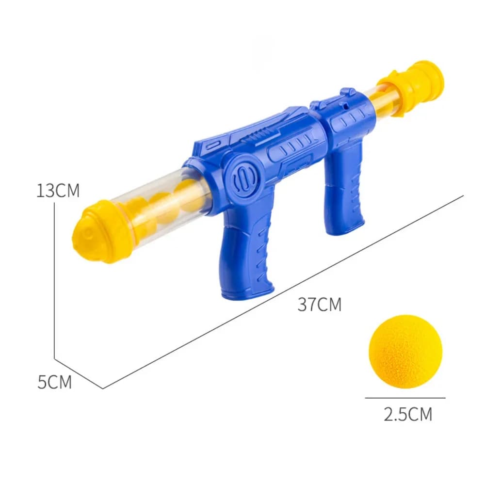 Interactive Cat Toy Ball Dog Aerodynamic Shooter Cats Game EVA Soft Ball Launcher Kitten Toys Launch Training Children Pet Gift - 4