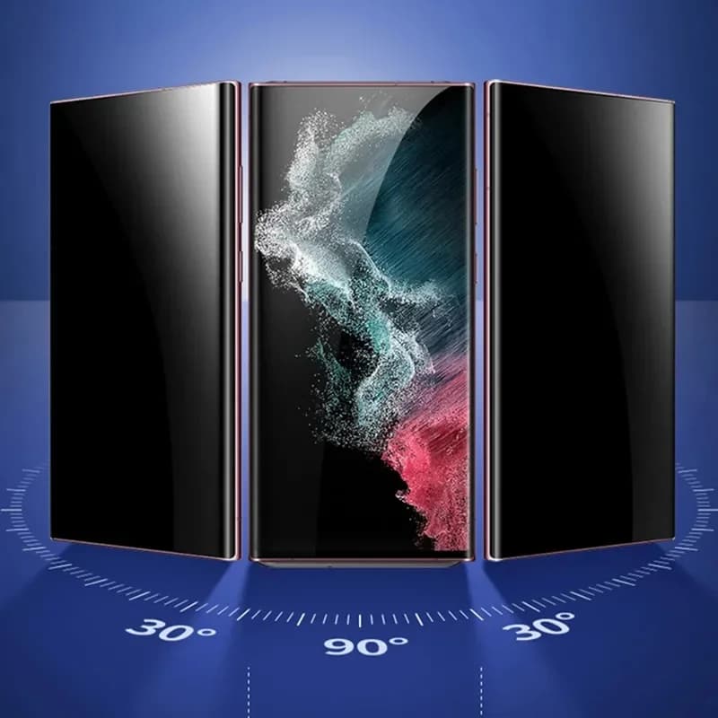 3Pcs Matte Ceramic Privacy Screen Protector for Samsung Galaxy S21 S20 S22 S23 S24 Ultra Note 20 10 S8 S9 S10 Plus Anti Spy Film - 2
