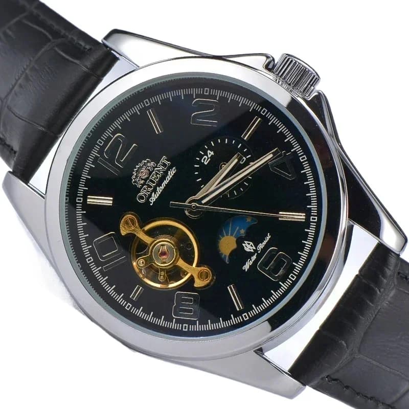 Orient Watches AAA Clock High Quality  Brand New Top Men's Watch Luxury Multi-Function All-Steel Automatic Mechanical Tourbillon