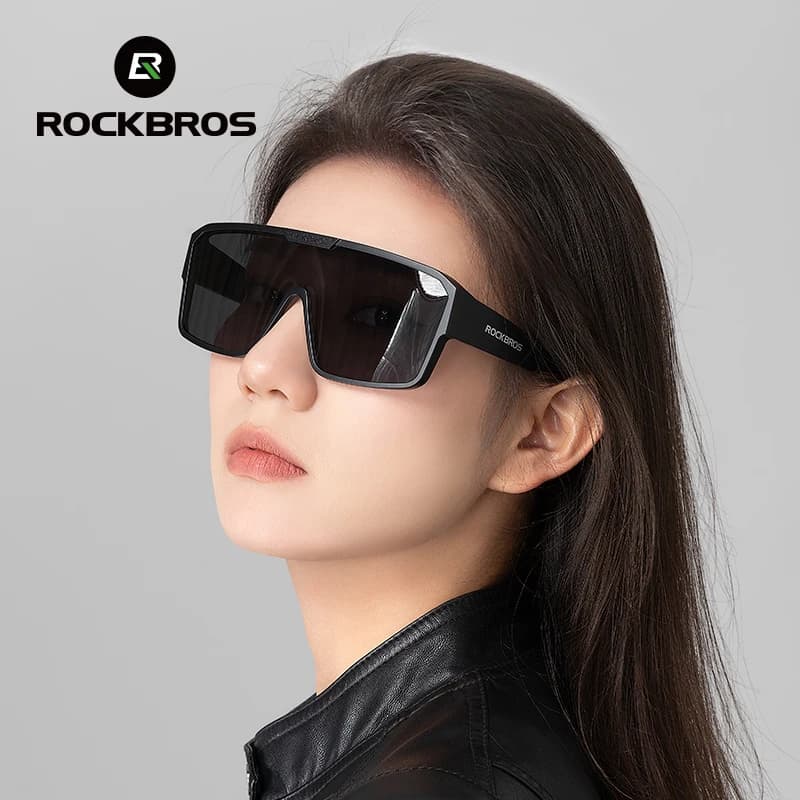نظارات ركوب الدراجات ROCKBROS المستقطبة بحماية من الأشعة فوق البنفسجية إطار نظارات لقصر النظر نظارات ركوب الدراجات والصيد والجري - 6