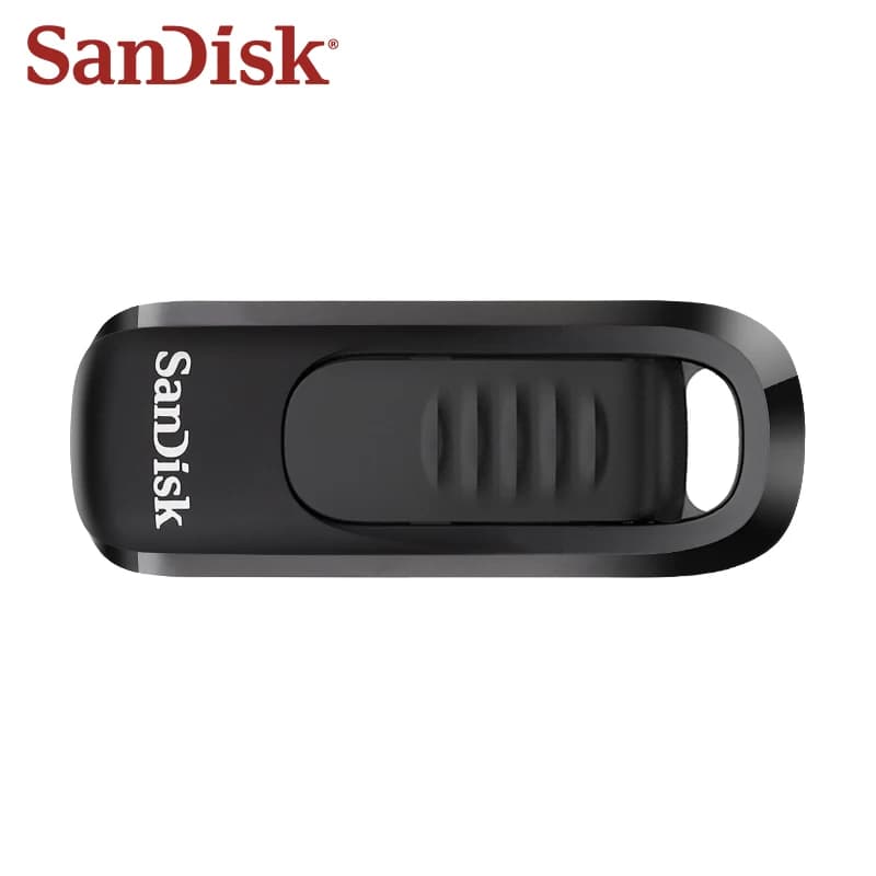 SanDisk Ultra Slider Flash Drive CZ480 Pen Drive 64GB 128GB 256GB Read speeds up to 400MB/s USB 3.2 Type-C Flash Disk for Tablet