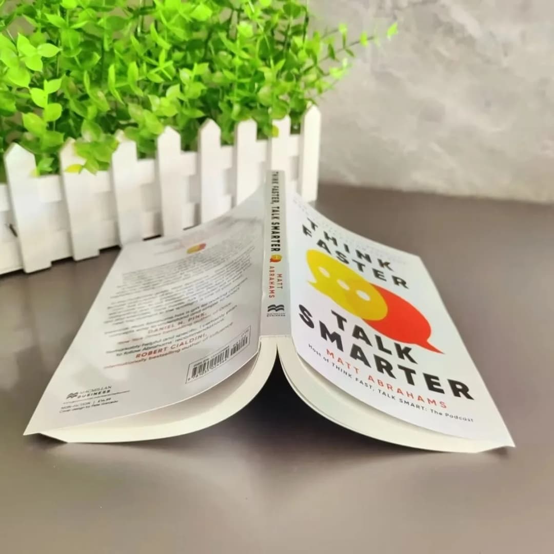 فكر أسرع وتحدث بذكاء كيف تتحدث بنجاح عندما توضع في موقف حرج كتاب غلاف ورقي باللغة الإنجليزية - 3