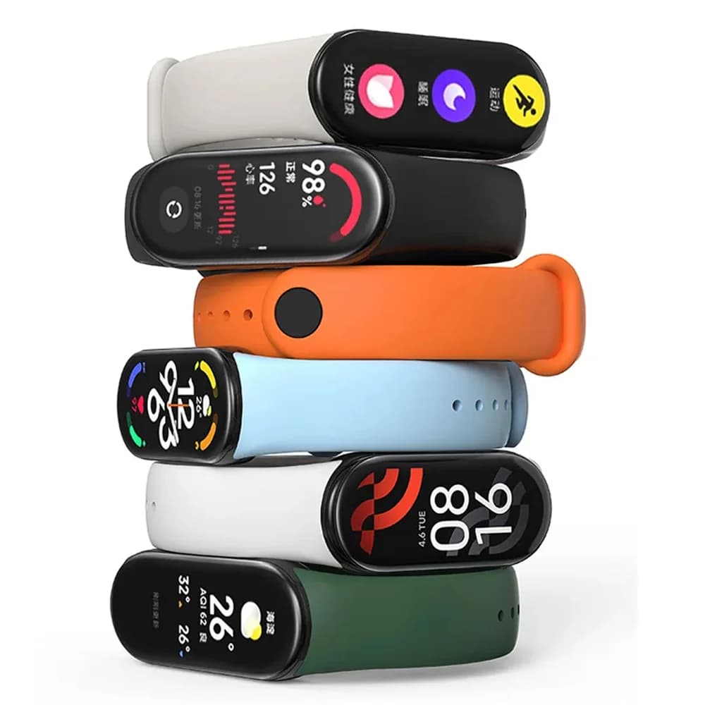 حزام رياضي لشاومي Mi Band 8-9 NFC، استبدال Miband8، سوار سيليكون، حزام ذكي مقاوم للماء، إكسسوارات Mi Band 8