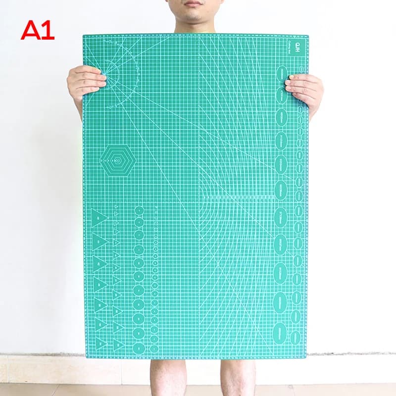لوح تقطيع من PVC بمقاسات A1 A2 A3 A4 متين وقابل للإصلاح ذاتياً لصنع الجلد والخياطة والنقش على الورق - 2