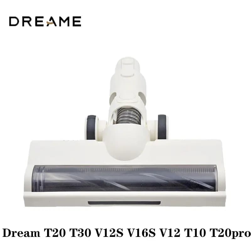 رأس فرشاة أسطوانية بديلة دريم T20 T30 V12S V16S V12 T10 T20pro رأس فرشاة أرضية مخملية ناعمة قطع غيار مكنسة كهربائية