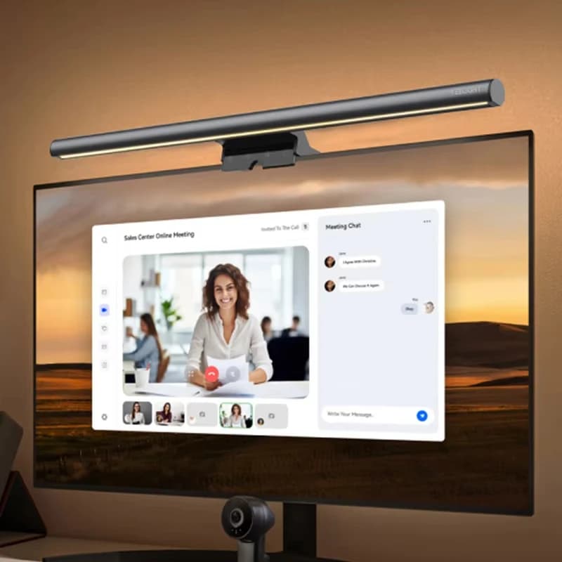 Yeelight Aries Monitor Light Bar LED Computer Screen Hanging Lamp Smart Touch 3-Level Dimming 2700K-6500K 45° Rotatable - 5