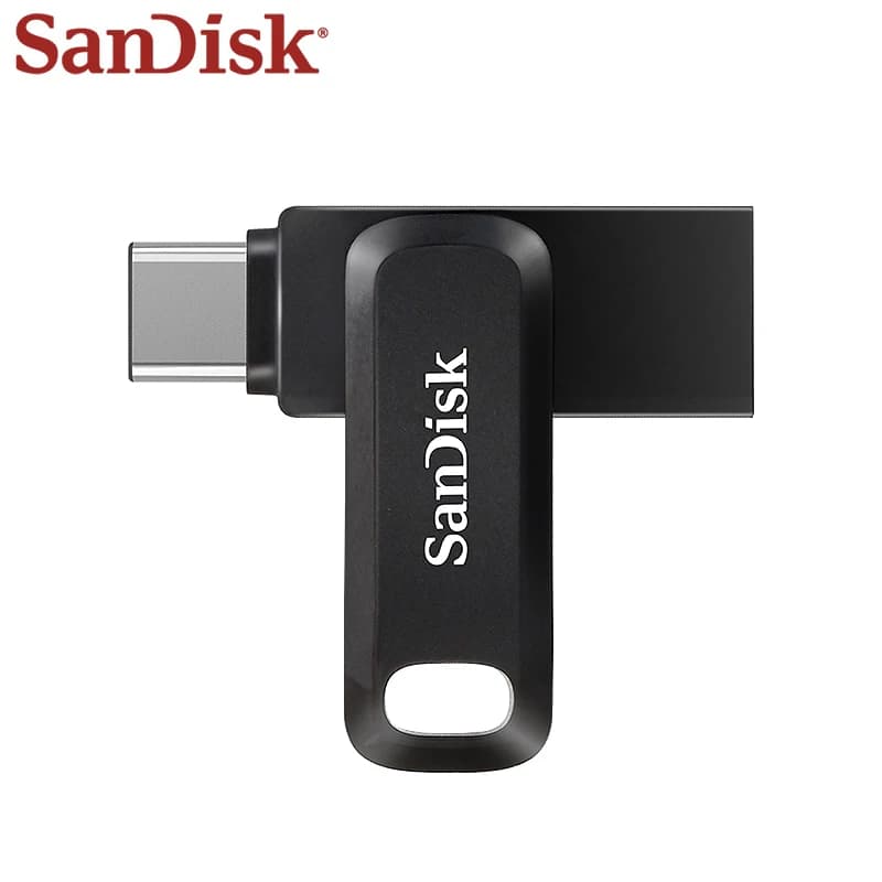 محرك أقراص فلاش SanDisk Ultra Dual USB 3.2 Type-C بسعات 64GB و128GB و256GB و512GB و1TB ذاكرة U Disk للهواتف الذكية والأجهزة اللوحية - 2