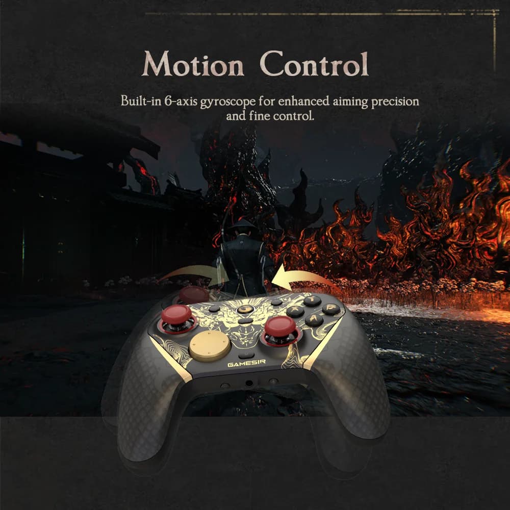وحدة تحكم GameSir G7 Pro 8K Nioh 3 Edition لـ Nintendo Switch 2، أندرويد، iOS، كمبيوتر، Steam - 4