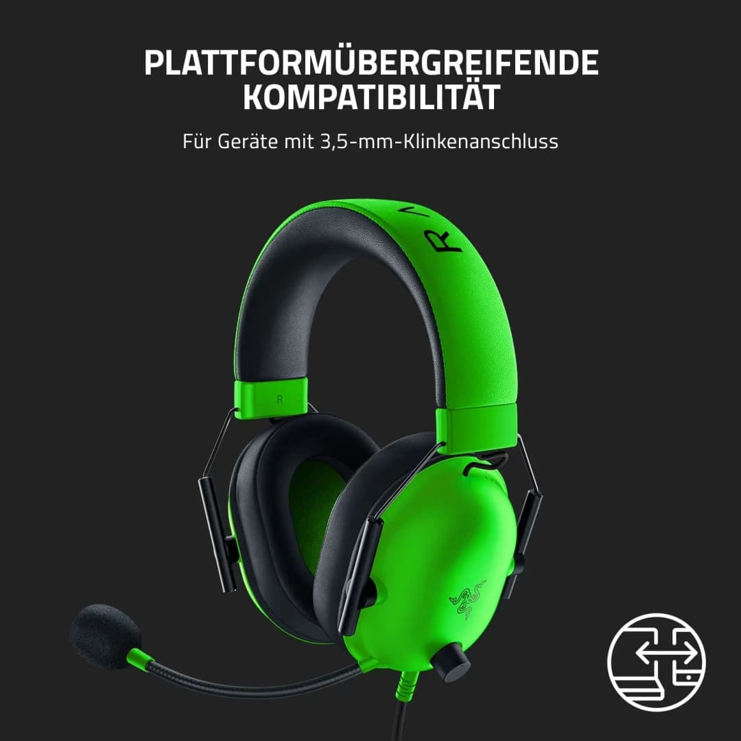Razer BlackShark V2 X Wired Gaming Headset 7.1 Surround Sound Headphone with Mic for PC PS4 - 2