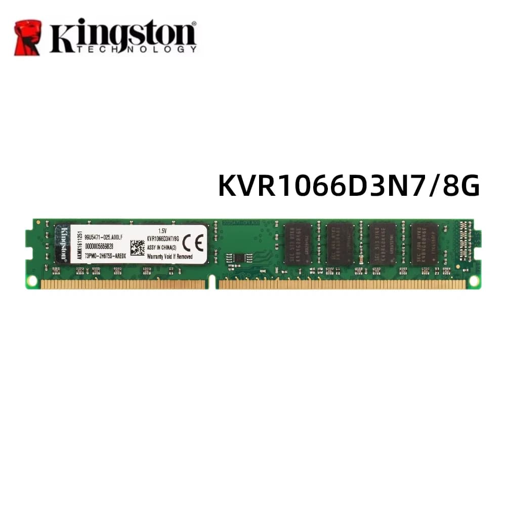 1/2 قطعة كينجستون رام DDR3 4 جيجابايت 8 جيجابايت 1066 ميجاهرتز 1333 ميجاهرتز 1600 ميجاهرتز 1866 ميجاهرتز لذاكرة سطح المكتب UDIMM غير ECC - 2