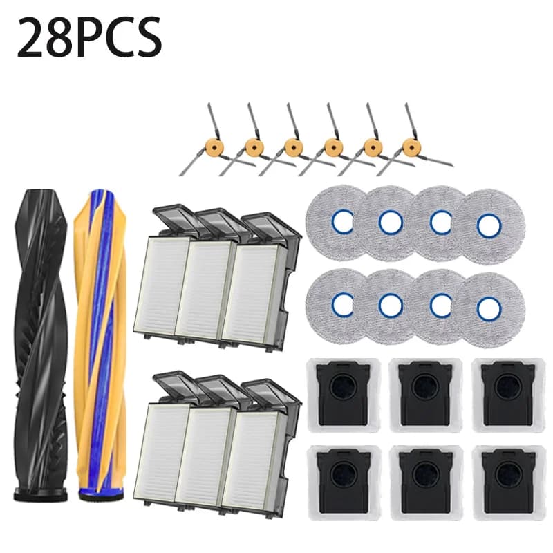 Dreame X60 Ultra Robot Vacuum Spare Parts Consumables Main Side Brush Hepa Filter Mop Cloth Dust Bag Accessories - 6