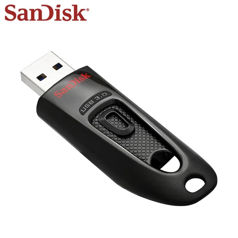 SanDisk Ultra USB 3.0 فلاش درايف 16 جيجابايت 32 جيجابايت 64 جيجابايت 128 جيجابايت 256 جيجابايت 512 جيجابايت CZ48 عالي السرعة بندريف ميني يو ستيك USB ذاكرة فلاش - 5