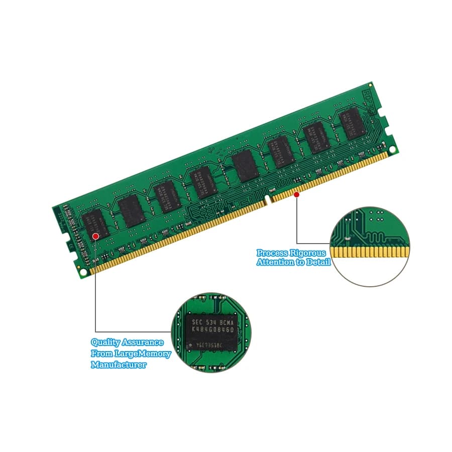 ذاكرة رام كينجستون DDR3 4 جيجا 8 جيجا 1600 ميجا هرتز PC3-12800 1.5 فولت 240 دبوس لكمبيوتر مكتبي - 4