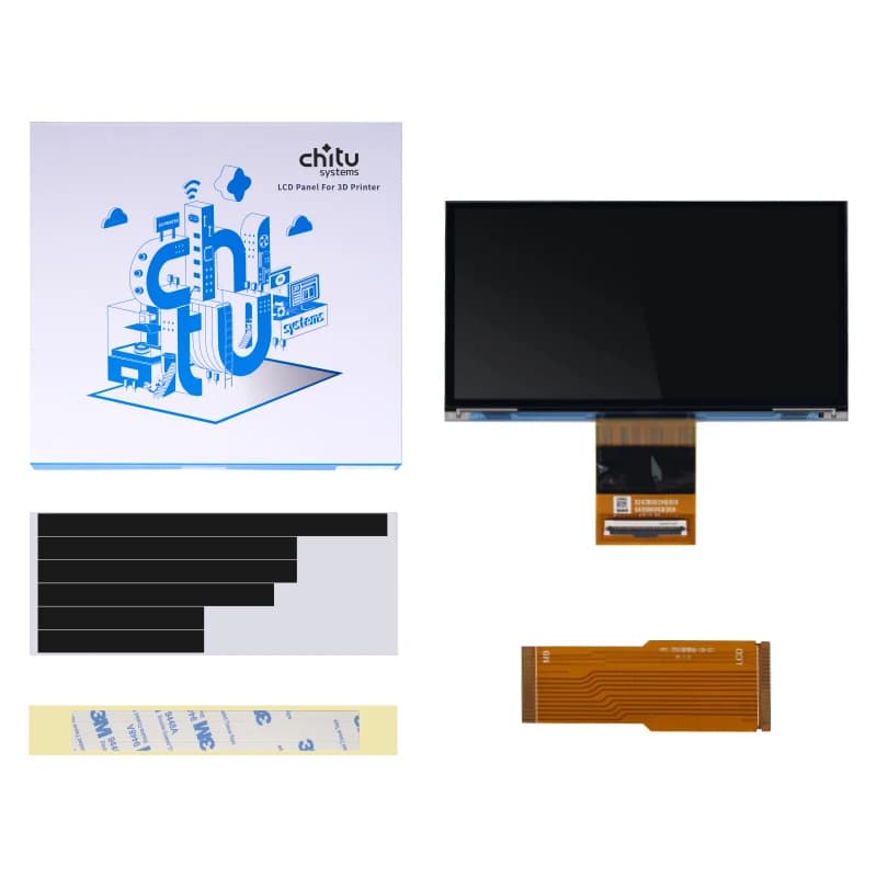 شاشة LCD أصلية أحادية اللون مقاس 6.8 بوصة بدقة 9K، جزء استبدال لطابعة Elegoo Mars 4 Ultra / Mars 4 ثلاثية الأبعاد - 3