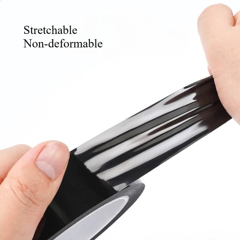 Car Stickers Bright Black Auto Window Edge Protector Trim Car Body/ Door Anti-scratch Protection Strip Chrome Styling Decorative - 3