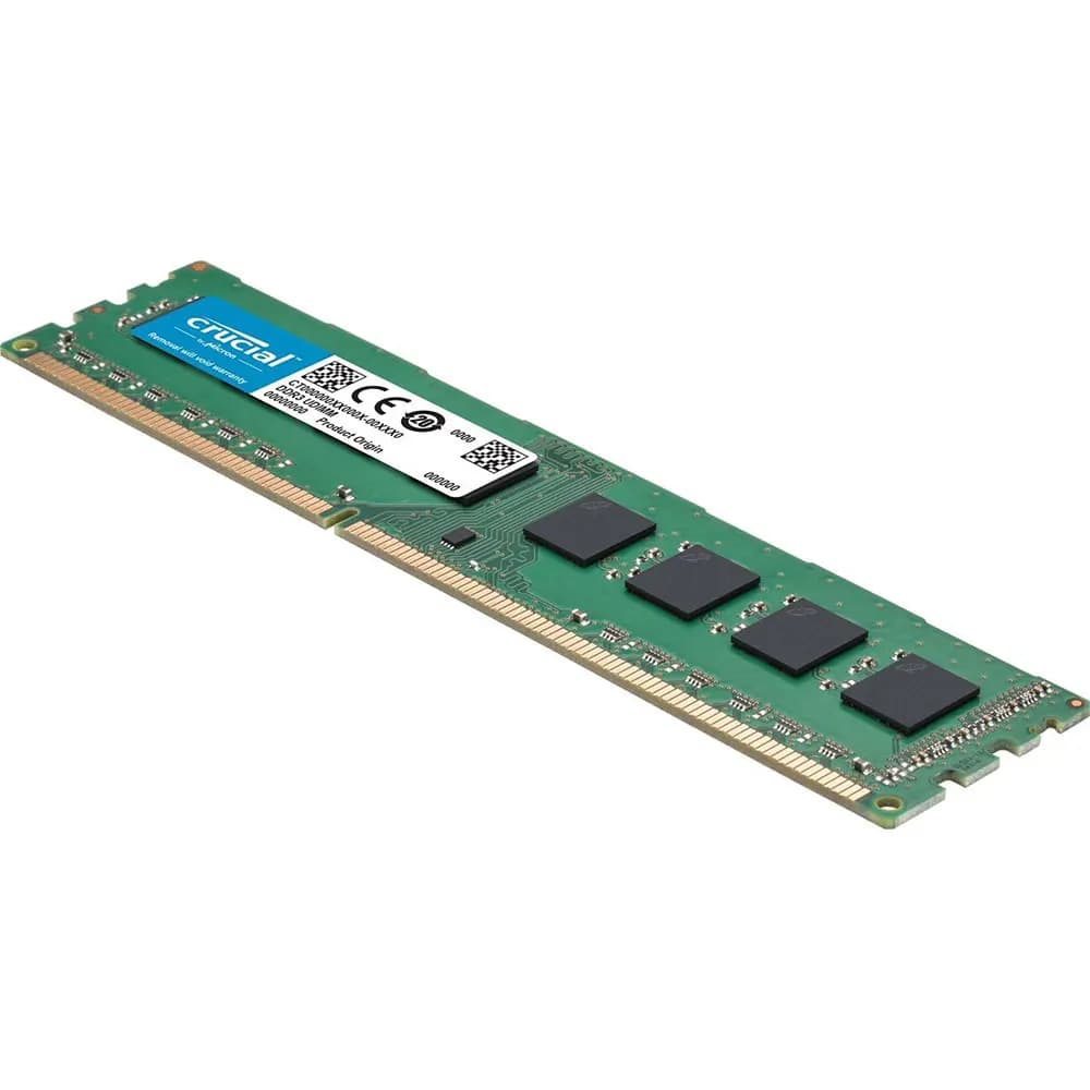 ذاكرة رام لسطح المكتب Crucial DDR2 DDR3 DDR3L بسعات 2 جيجابايت و4 جيجابايت و8 جيجابايت بسرعات 667 و800 و1333 و1600 و1866 ميجاهرتز، غير مُصححة وغير مخزنة - 2