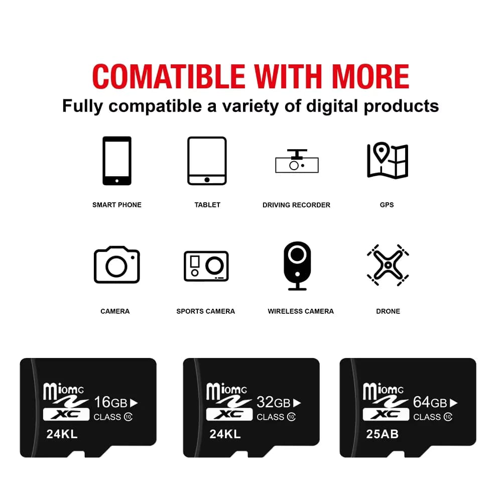 10 Categories High-speed Memory card 4GB 8GB 16GB 32GB 64GB 128GB sd card Mini TF card is used to monitor the drone tachograph - 6