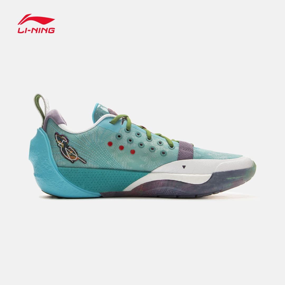 LI NING WEIDE QUANCHENG13 أحذية كرة سلة منخفضة للرجال قابلة للتنفس 2025 جديدة مقاومة للانزلاق والاهتراء ماصة للصدمات - 2