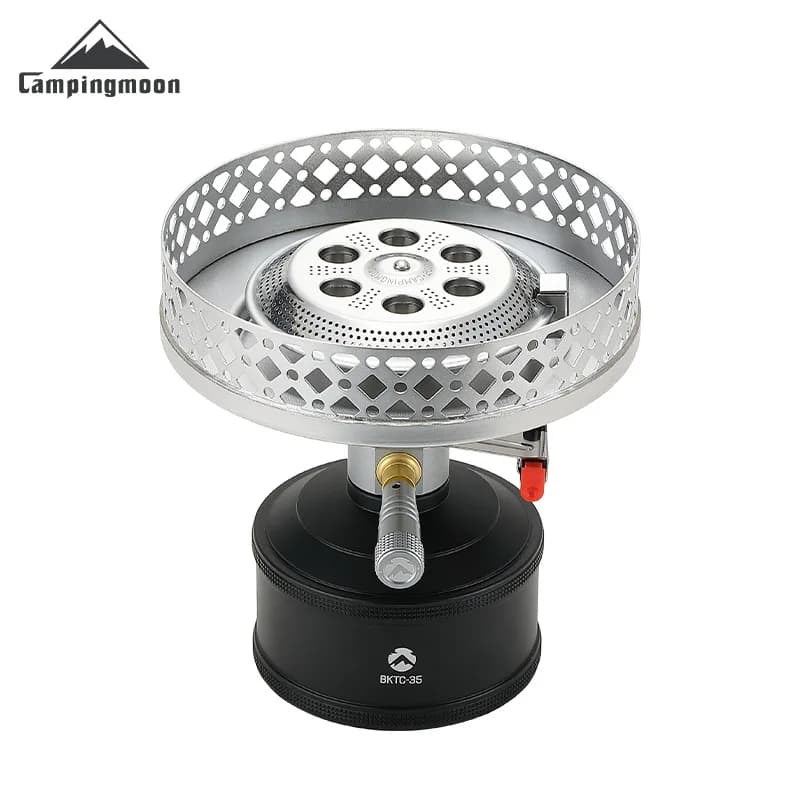 Campingmoon OD-4 موقد تخييم محمول من سبائك الألومنيوم يعمل بالبيوتان والبروبان للطبخ في الهواء الطلق - 5