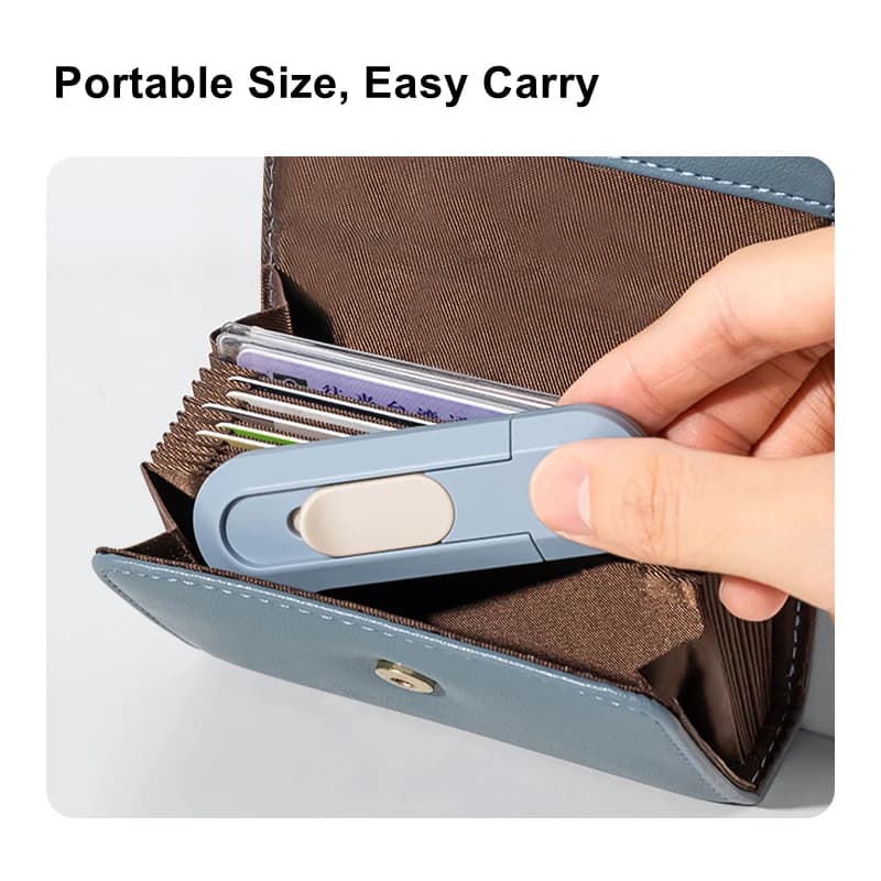 KHINSUN Portable Paper Cutter Mini Cutting Knife 4 Colors  Envelop Box Opener Easy Carry Cutters Knife Stationery - 4