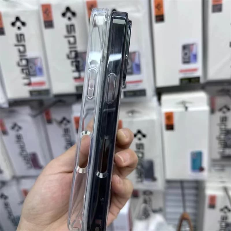 Spigen Magnetic Hard Cover For iPhone 18 12 13 14 15 16 17 Pro Max Electronic Case For iPhone Air Magsafe Fashion Phone Shell - 5