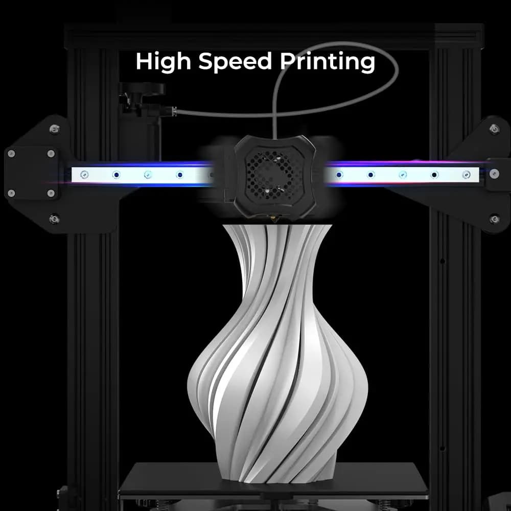 مجموعة دليل السكة الخطية MGN12C لمحور X من كرياليتي Ender 3، مع دعامة تثبيت لوحة، دعم مجموعة سبرايت برو، متوافقة مع Ender-3/3 Pro/3 V2 - 4