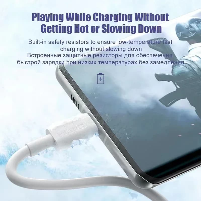 3 قطعة 100 واط 6A كابل شاحن فائق السرعة سريع USB نوع C شحن سلك البيانات شاحن سريع Cabletype c شاحن شحن سريع - 3