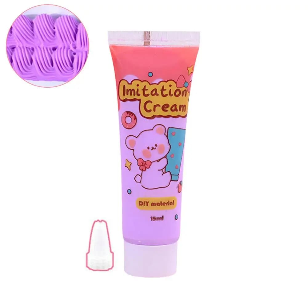 15ml Cream Glue Diy Mobile Phone Material Homemade Stationery Card Accessories Hairpin Box Goo Resin F4n1 - 6