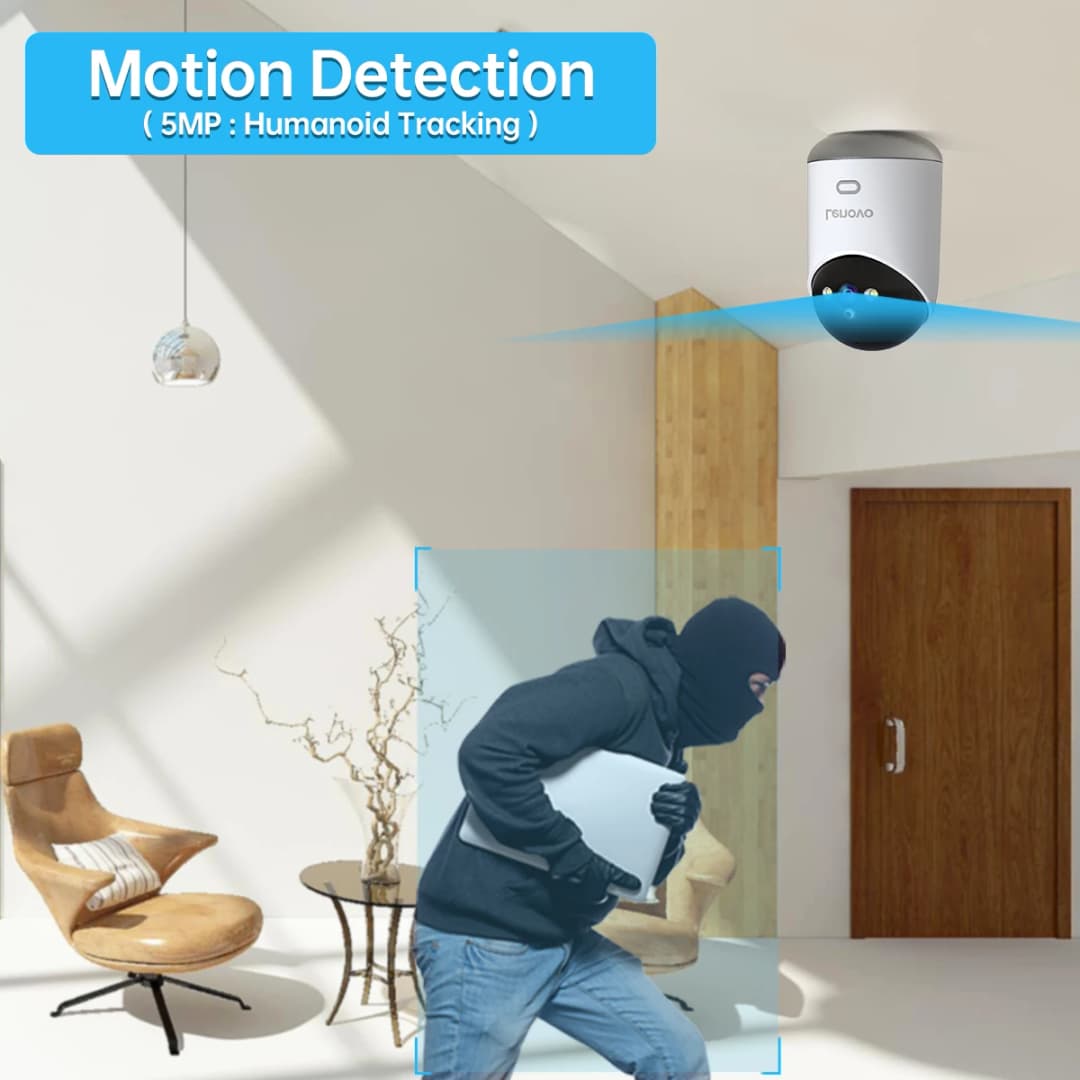 لينوفو 5 ميجا بكسل كاميرا واي فاي منزل ذكي كاميرا IP داخلية لون كامل ليل تتبع تلقائي أمن CCTV مراقبة مراقبة طفل - 4