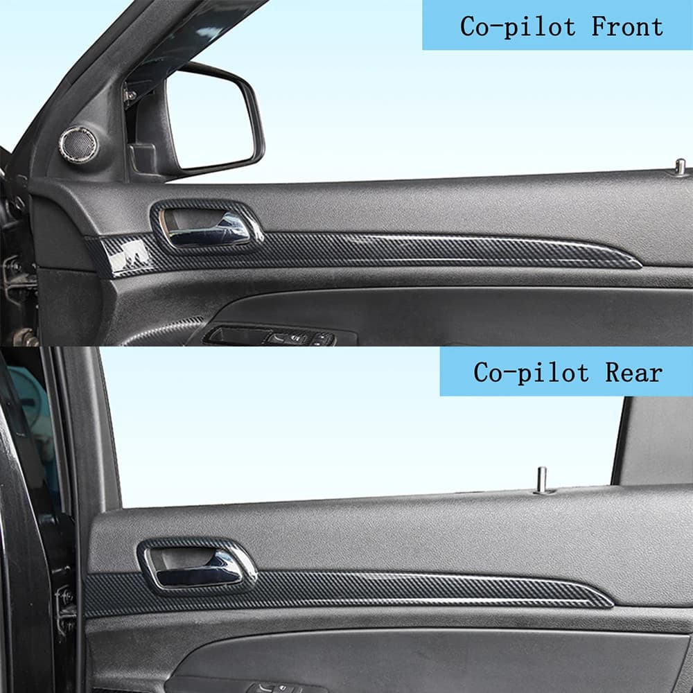 Car Center Console Panel Interior Handle Decoration Cover Trim for Jeep Grand Cherokee 2011-2016 2017 2018 2019 2020 Accessories - 6