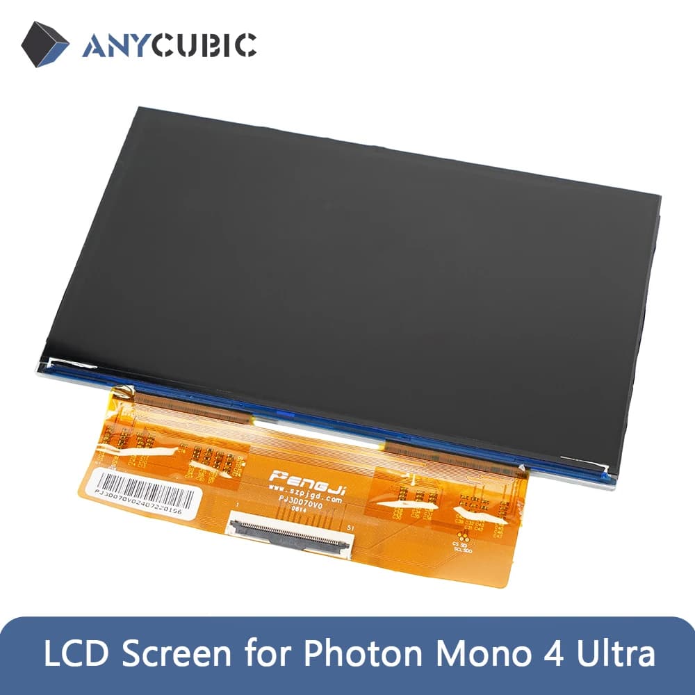 شاشة LCD من ANYCUBIC لطابعة فوتون مونو 4 ألترا مونو 4 ثلاثية الأبعاد ملحقات شاشة التعريض