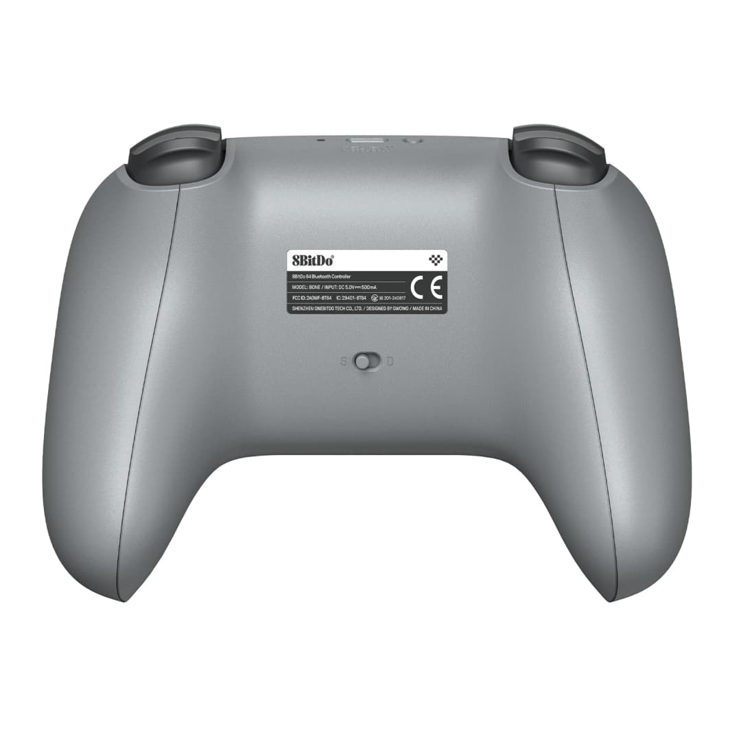 8BitDo N64 Bluetooth Controller with Hall Effect Joysticks for Analogue 3D, Switch, Switch 2, Windows, Android Game Accessories - 3