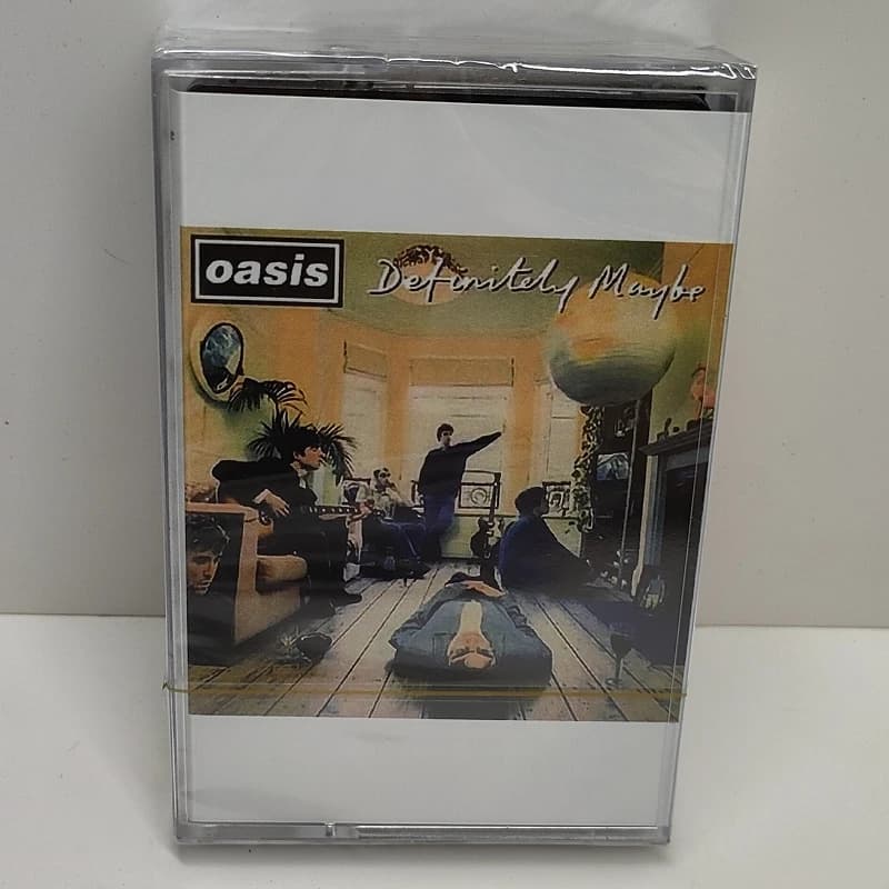 Rock band Oasis Liam Gallagher Music Tape Definitely Maybe Album Live Forever Cassettes Cosplay Recorder Walkman Soundtracks Box - 2