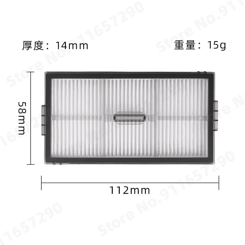 Roborock Saros 10R Spare Parts Main Side Brush Hepa Filter Mop Cloth Dust Bag Accessories obot Vacuums Kit - 3