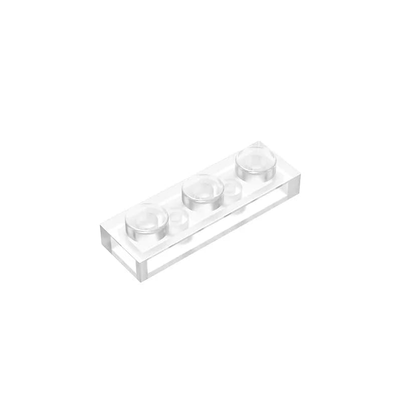 Gobricks GDS-503  Plate 1 x 3 compatible with lego 3623 pieces of children's DIY building block Particles Plate DIY - 3